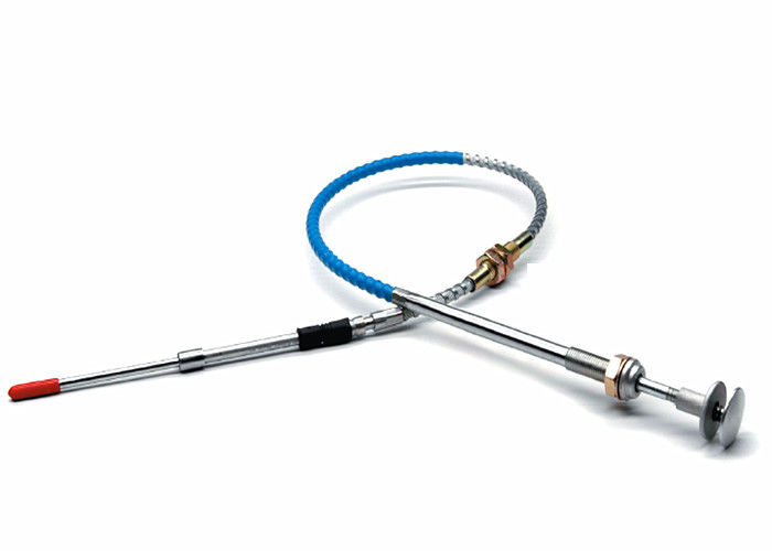 Button Adjustable Throttle Locking Control Cables With High Temperature Resistance