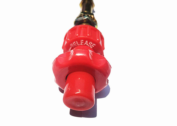 Micro Adjust Push Pull Control Cable Head Red Color Micro Adjustment Control Handle