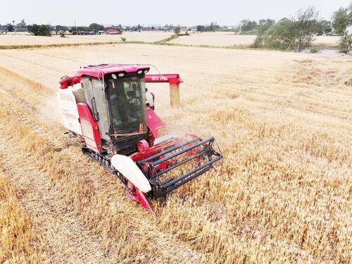 Latest company case about Pull Control Cable Application In A Combine Harvester
