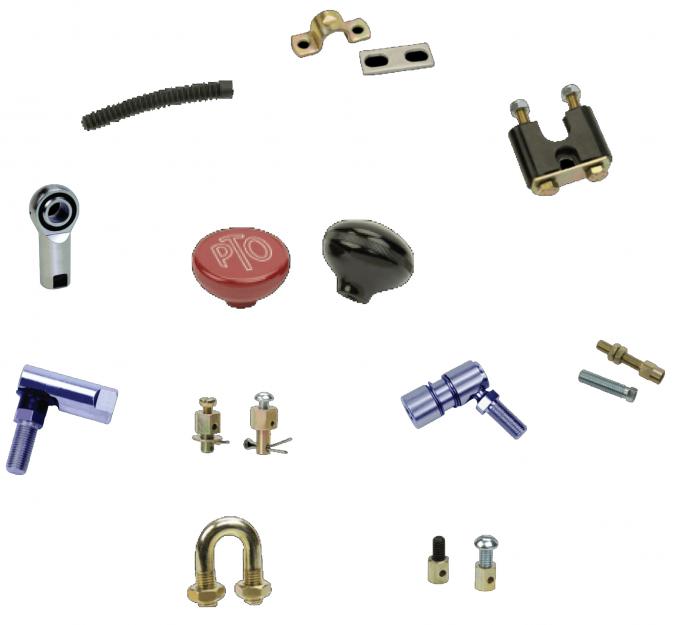 Tough Cable End Fittings Motorbikes IATF16949 Control Cable Parts