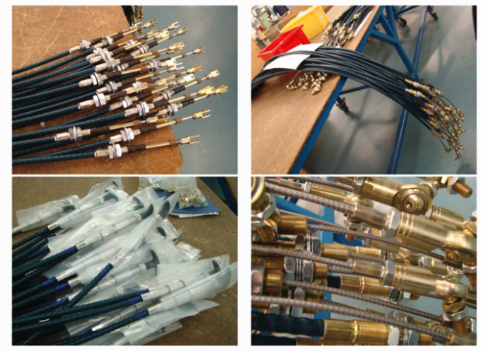 Industrial Push Pull Control Cable | Precision Bidirectional Force Systems