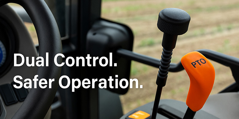 PTO Control & Engine Stop Cable – Dual Function Push-Pull Solution | PHIDIX