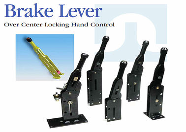 Over Center Locking Hand Control Lever Corrosion Resistant For Industrial Equipment