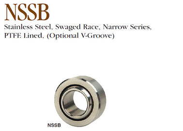 NSSB Stainless Steel Spherical Bearings Narrow Series For Medical Equipment