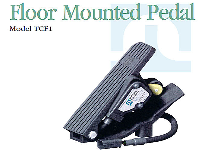 TCF1 Series Truck Accelerator Pedal , Electronic Floor Mounted Foot Throttle Pedal