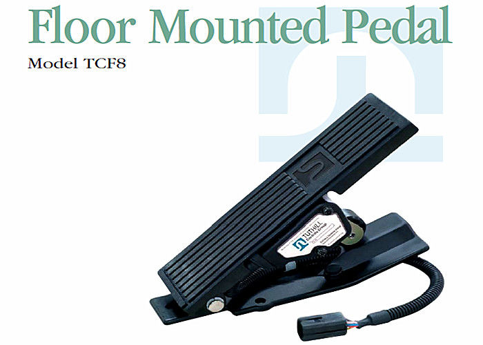 Model TCF8 Series Electronic Floor Mounted Accelerator Pedal For Trucks