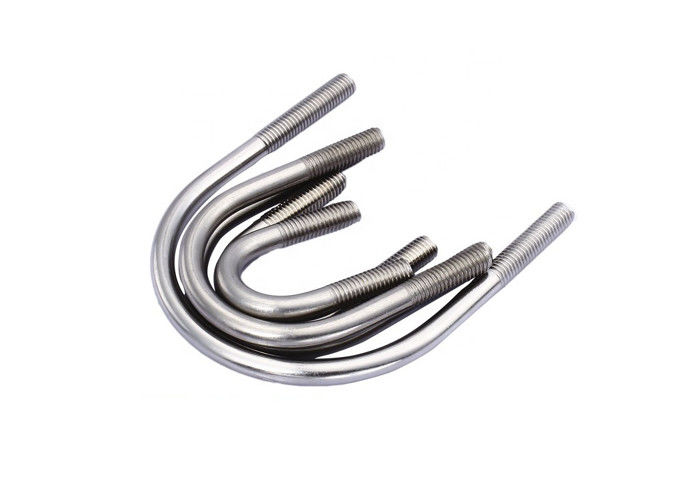IATF16949 Approval Stainless Steel Rod Ends U Bolt Clamp Pipe Customized Sizes