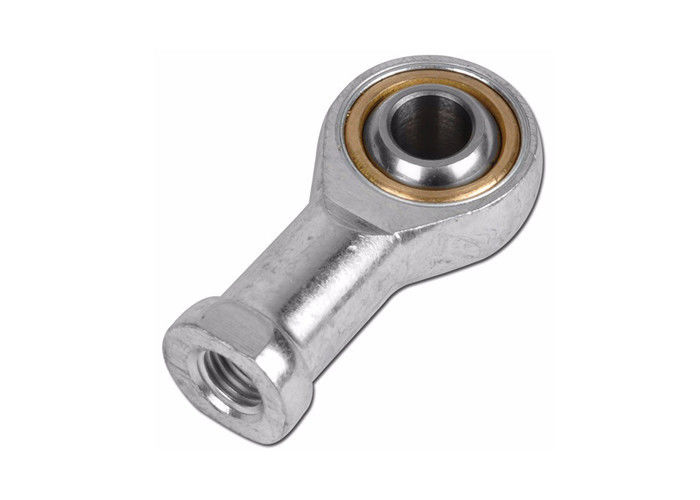 Right Female Stainless Steel Rod Ends Bearing Bronze Race Low Carbon Steel Body