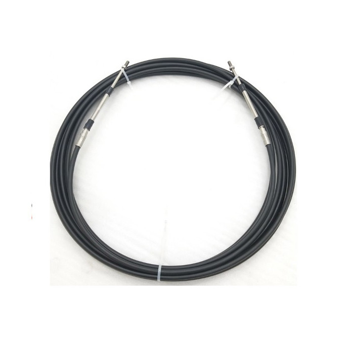 Stainless Steel Mechanical Control Cable With PE / PVC Insulation Material
