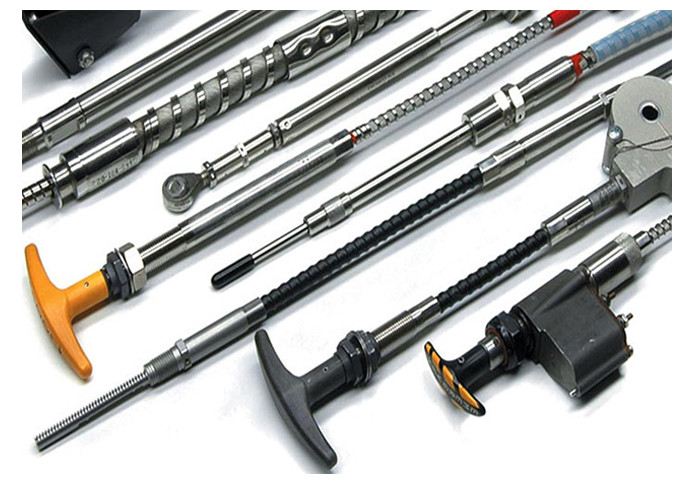 High Performance Truck Throttle Cable , Excavator Throttle Cable Various Material