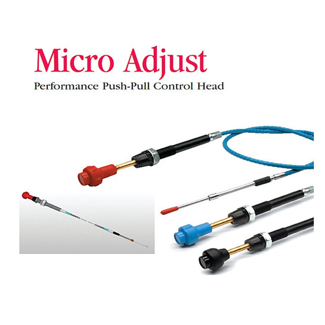 Mechanical Control Cable Micro Adjust Performance Push Pull Control Head