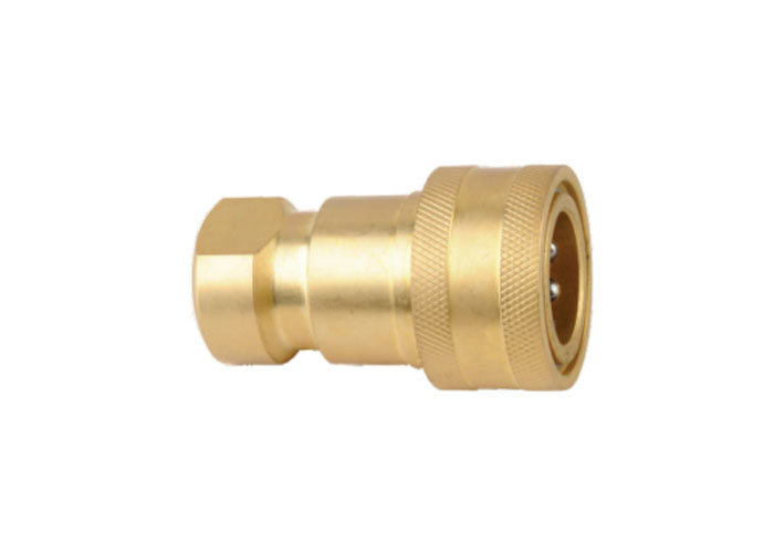 Opentype Coupling Open Close Type Brass Hydraulic Quick Couplings ISO7241B