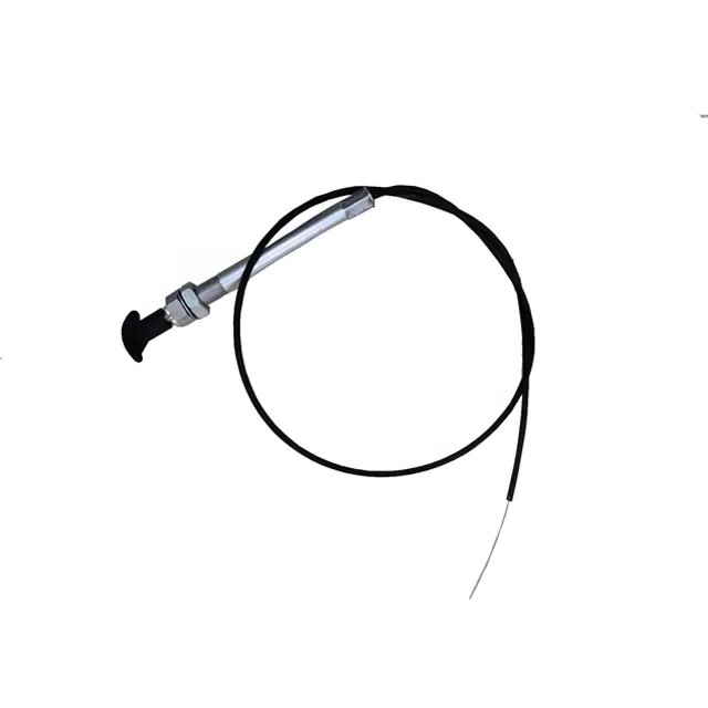 Black Control Cable Assembly With A Twist Lock T-Handle For Remote ...