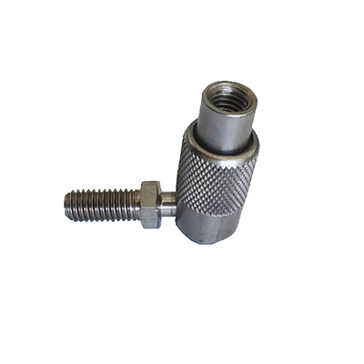 Cable End Fittings Stainless Steel M8 Ball Joint With Knurled Finish