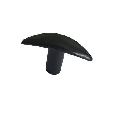 Black Nylon Female T Handle Knobs With Brass Threaded Insert
