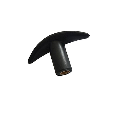 Black Nylon Female T Handle Knobs With Brass Threaded Insert