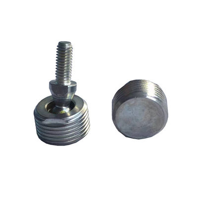 Metal Swivel Base Stud Mount Leveling Foot for Common Applications and Cable Assemblies