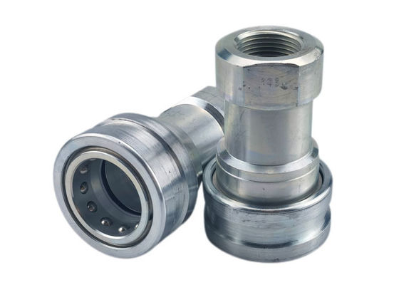 ISO7241-B Open And Close Quick Coupler Hydraulic Fittings