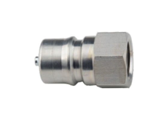 ISO7241B SS Open Close Type Hydraulic Quick Coupler BSP Thread