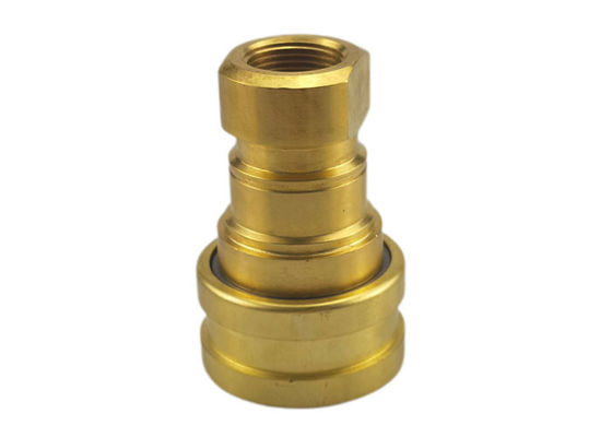 ISO9001 Hydraulic Brass Quick Disconnect Fittings