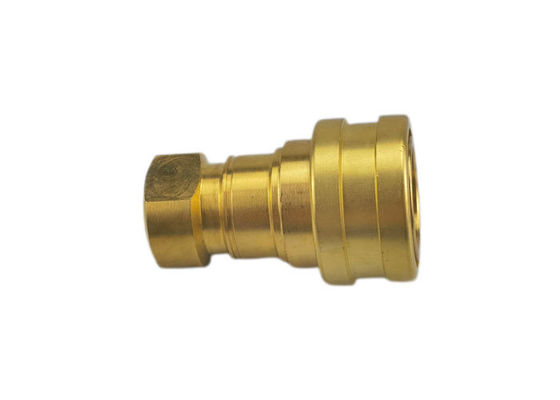 ISO9001 Hydraulic Brass Quick Disconnect Fittings