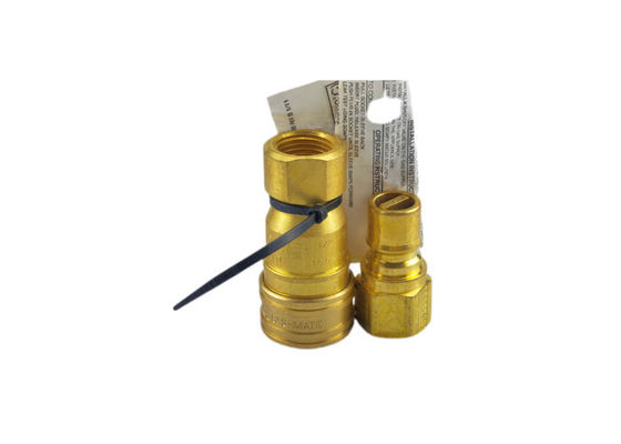 3000PSI Thread To Connect Tubular Valve Brass Coupling