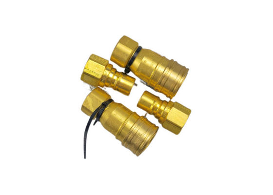 3000PSI Thread To Connect Tubular Valve Brass Coupling