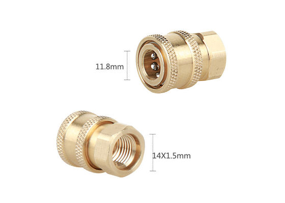 Thread High Pressure Quick Coupler Car Washer Connector