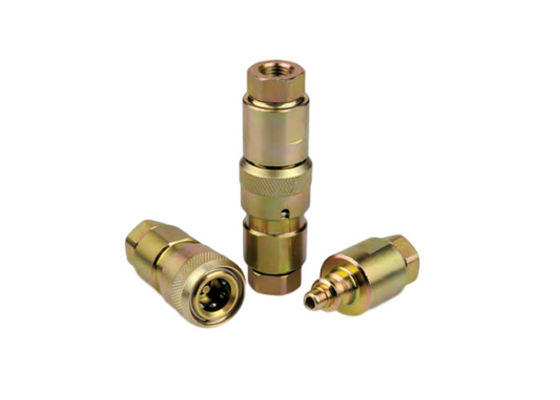 Stainless Steel High Pressure Quick Coupler 20 GPM Flow Rate
