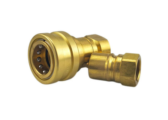 0.5'' Medium Pressure Pneumatic Brass Quick Coupler