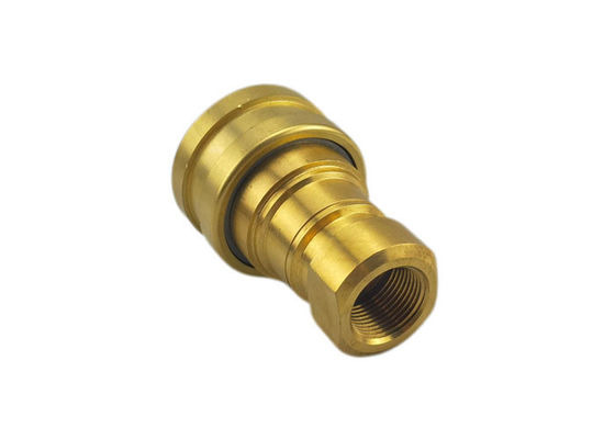 ISO7241B 0.75 Inch	Hydraulic Brass Quick Coupler