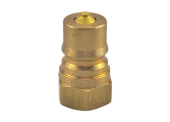 ISO7241B 0.75 Inch	Hydraulic Brass Quick Coupler