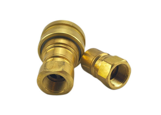 1'' Pneumatic Brass Quick Coupler , Brass Quick Release Coupling