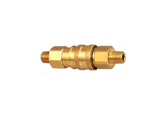 Brass Quick Coupler NPT Thread 1/4" 5/16" 3/8"1/2" CNC Machining