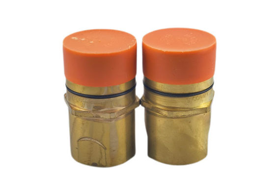 NBR Threaded Quick Connect , Brass Hydraulic Quick Connect Couplings