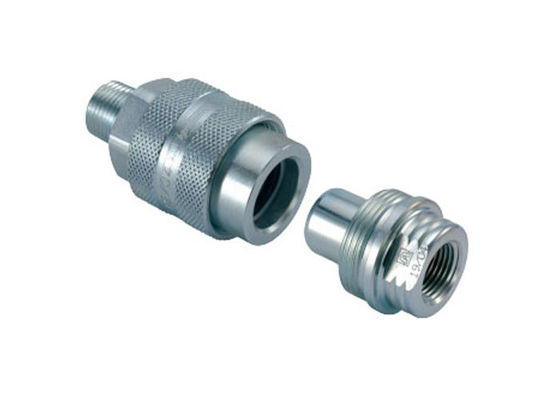 Clamping Systems Threaded Quick Connect , Hydraulic Quick Release Coupling