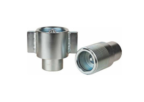1 Inch 750psi Threaded Quick Connect , Hydraulic Quick Release Coupling