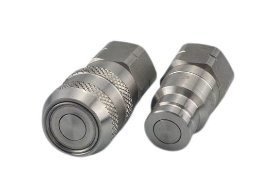 NPT 0.75 Inch IATF16949 Standard Steel Flat Face Coupler
