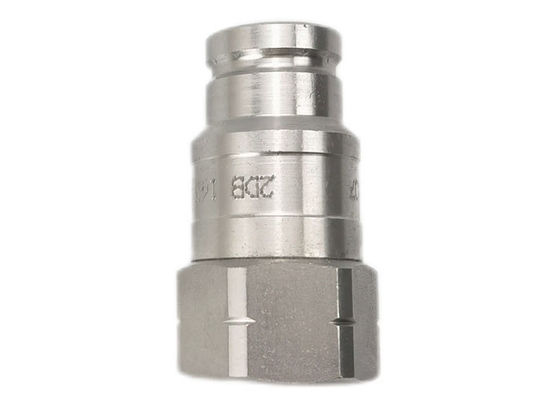 Petrochemicals 0.25 Inch Flat Face Hydraulic Fittings