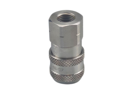 Petrochemicals 0.25 Inch Flat Face Hydraulic Fittings