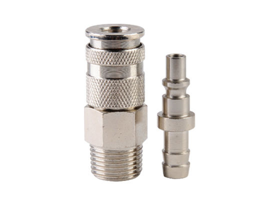 steel Pneumatic Shut Off Quick Couplings ARO210 Standard