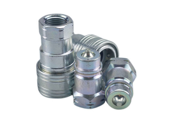 Male Zinc Plated Steel ISO 7241 A Quick Couplings