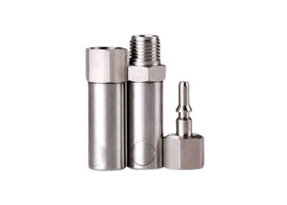 Semi Automatic Type Hydraulic Quick Coupling 304 Stainless Steel Press Button 6Mpa
