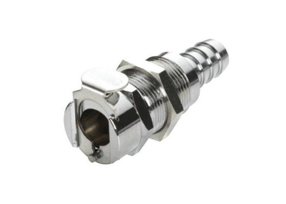 Panel Mount CPC Quick Connect Fittings Pagoda Shape Female For Medical Equipment