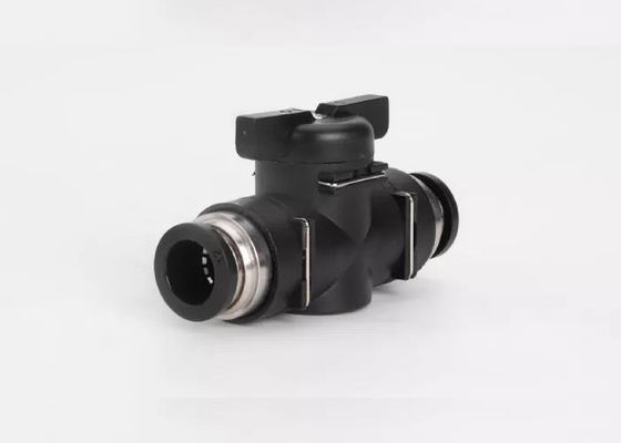 BUC Series Plastic Pneumatic Hand Control Valve Air Speed Controller Fitting