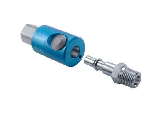 Aluminum Industrial Plants Safe Pneumatic Quick Coupling