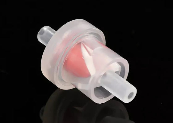 Mini Check Valve Plastic Plug In Hose Connectors Anti Slip Catch Edge