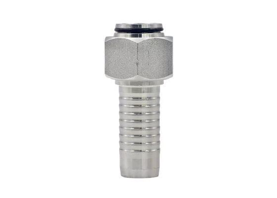 High Pressure Metric Female Hydraulic Adapter Fitting 24 Degree Cone O Ring