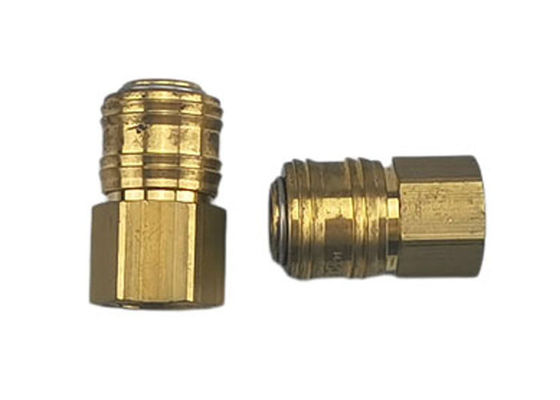 High Flow Pneumatic Quick Coupling , Quick Connect Disconnect Coupling