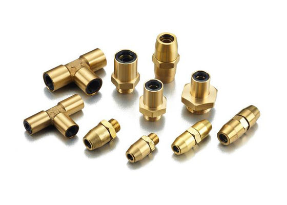 Air Control Systems Hydraulic Hose Couplings Fittings For Vehicle Brake Cabin